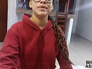 Stepsis Turns 18! Begs For STEPSISTER ANAL CREAMPIE Big Ass Babe