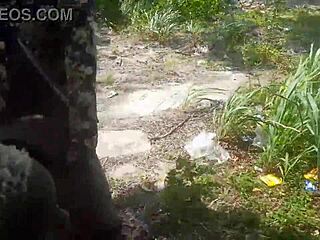 She grips that black cock with her ebony lips sucking deep and sloppy till he explodes in her mouth