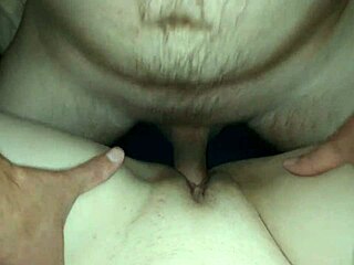 my neighbor's busty milf wife takes my cock so hard in her wet shaved pussy 💦😈 big tits bounce wild