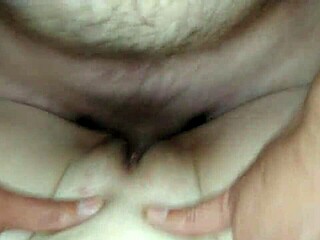 my neighbor's busty milf wife takes my cock so hard in her wet shaved pussy 💦😈 big tits bounce wild