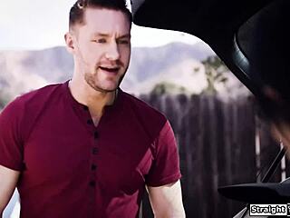 hey you're stuck here now 😈 my stepbro handed you over for some rough face fucking!