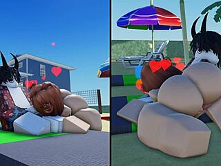 Wow Big Tits Big Ass Beach Day Special!