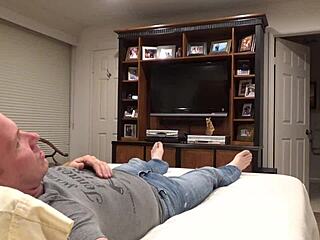 god, this skinny ava joe's pov blowjob on masked cock ends in facial cumshot... feels so fetish