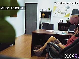 oh man this busty secretary's mouth feels amazing on my huge cock