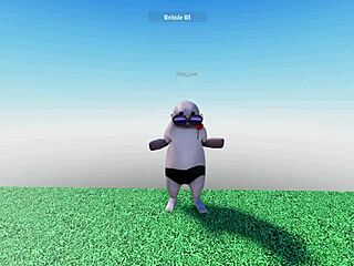 Horny dude dances pole to busty latina's masturbation moans and licks