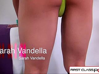 Sarah Vandella's throat takes monster cock deep in bikini bliss?