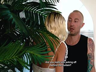 Kenna James Boldly Stops Chad Alva's Curtain Jerk