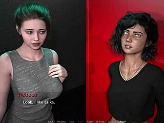 Blonde Rebecca Fingers Herself Publicly in Femdom Humiliation Theater of Sinners Part 4