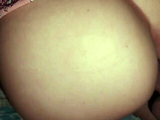 Saturday visits big bootied latina single mom sans panties for doggystyle creampie.