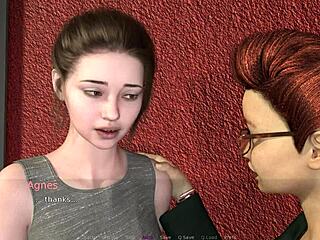 Blonde Rebecca Fingers Herself Publicly in Femdom Humiliation Theater of Sinners Part 4