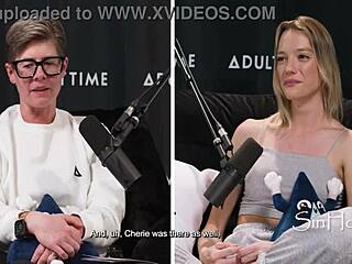 crawled down my neck mid-sex and i freaked - petite blonde kenna james spills all in bree mills casting interview, so american and raw.