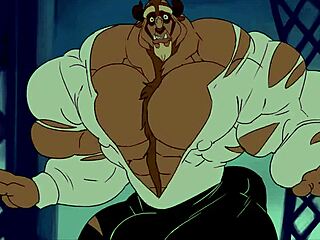 dude my beast muscles are growing huge 💪🔥 furry gains exploding!!