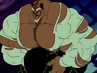 dude my beast muscles are growing huge 💪🔥 furry gains exploding!!