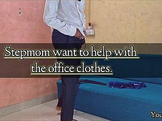 yo stepmom hooks me up before heading to the office