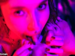 worship bia roman and sam quinn's sexy feet with gagging deepthroat