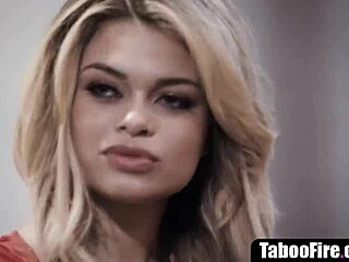 Hot Girlfriend Cheating Taboo with Boyfriend's Stepbrother Blowjob Pussy Fuck Hardcore Sex Behind His Back!