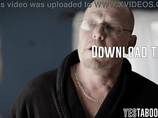 Rough pounding! Latina teen babysitter takes mature boss's monster cock doggystyle!