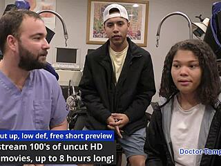 dr tampa fucks michelle anderson in fema camp hospital gloves