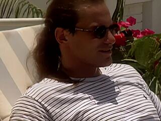 Brunette mom gaping asshole stretched in anal doggystyle fingering deepthroat on bed