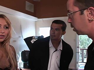 her husband watches wife take anal creampie doggystyle bent over