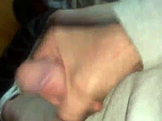 he catches his buddy's dick hiding then strokes it out in secret male dom play