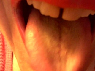 Super Italian Tongue Fetish Video Delivers Amazing Pleasure Close-Up