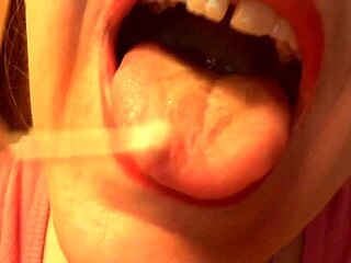 Super Italian Tongue Fetish Video Delivers Amazing Pleasure Close-Up