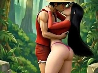 Boa Hancock Takes Deep Forest Fuck in One Piece Hentai