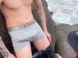 i'm branquinha wildly fucking a stranger right on floripa beach