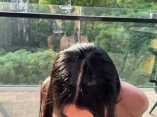 Max Cartel shows up at my place and fucks my pregnant pussy deepthroat riding cowgirl till cum in mouth