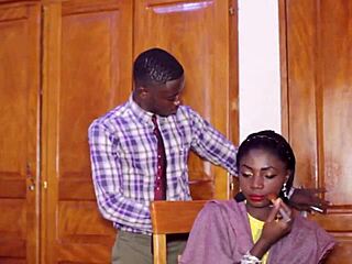 A reality tv star bends over for sexy journalists big cock anal creampie on set doggystyle bareback