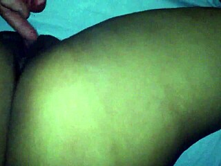 cute latina bends over tight booty for deep doggystyle pounding her clit throbs