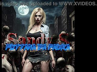 damn this italian milf cosplay horror parody has me stroking hard