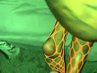 stripper with big black cock rips clothes and pounds ebony wet pussy doggystyle before creampie