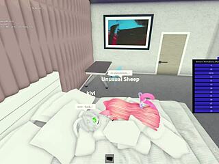 back at it testing my furry 18+ slut kivi on roblox with rough game fucks