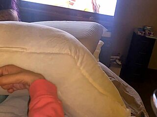 sexy lingerie teen brunette's tight shaved holes stretched slow by big toys on ass