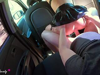 he drove me deep into forest and fucked my pussy hard in car, you watching?