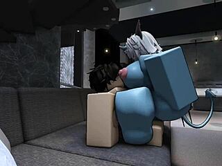 oh man having rough roblox sex with this hot demon girl her big ass bouncing on my monster cock