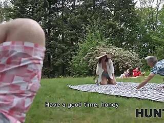 hunt4k guy picks up shaved euro pussy for raw pov fucking reality