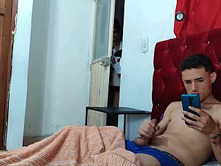 Stepmom latina can't stop riding her stepson's huge cock