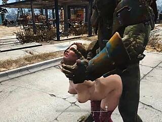 think you can handle mutant cock bending her over in stockings doggystyle?