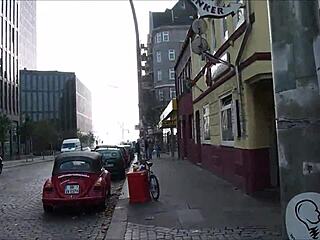 redlight districts tour through hamburg's german streets.