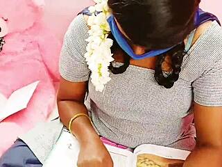 schoolgirl's first dirty telugu fuck talk gets super nasty 😈💦