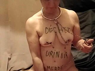 french milf slave spanks ass toys pussy endures uro humiliation dirty talk