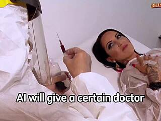 Horny Tattoo Milf Elisa Sanches Begs Doctor for Pussy and Anal Pounding