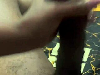 slow teasing handjob strokes that massive bbc till it throbs hard