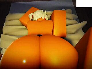 Roblox slut slurps big cock deepthroat then bareback missionary creampie hardcore gay pump