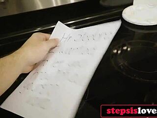 New Stepsis Rides Hardcore Cowgirl in Bedroom Lingerie Taboo!