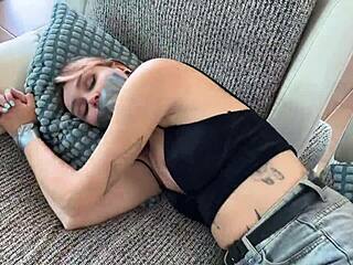 i'm bound and teased on the countertop aching for more