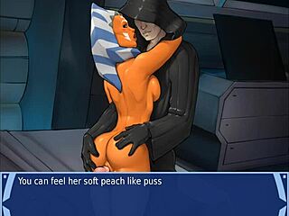 orange trainer gropes dancing tits and ass in a steamy handjob session